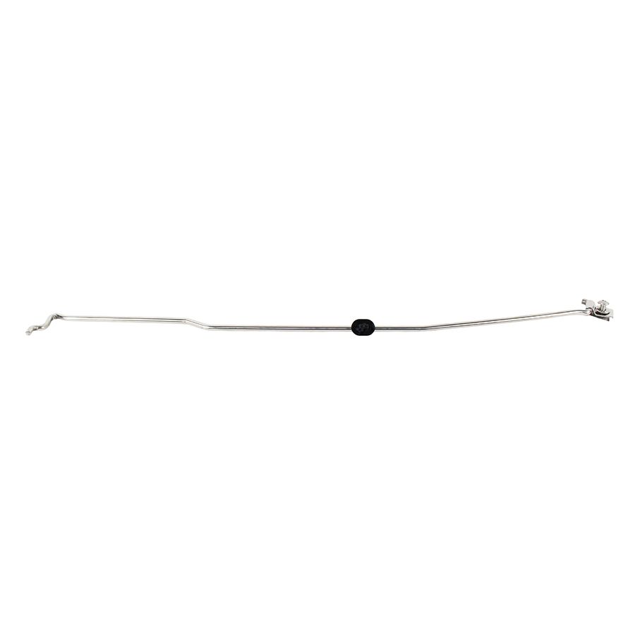 KENTROL Jeep JK Hood Prop Rod 07-18 Wrangler JK Polished Silver Kentrol  30594