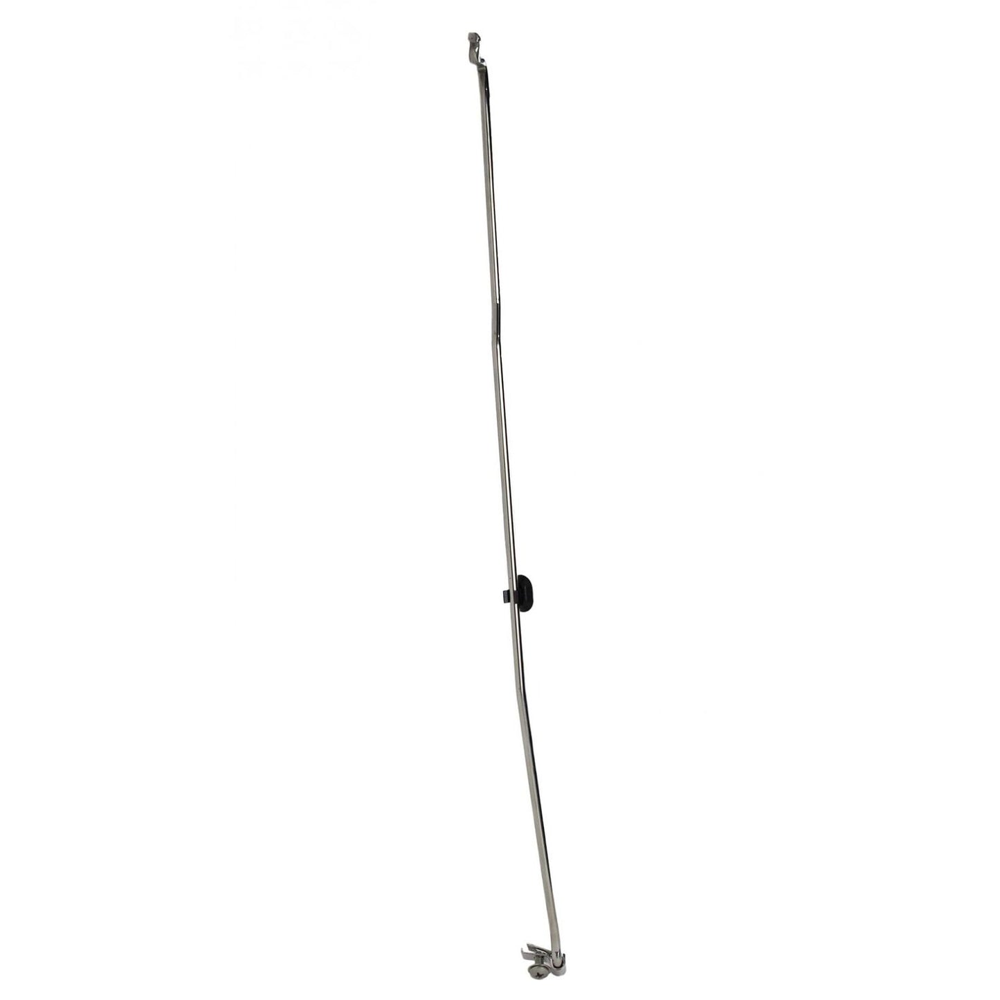 KENTROL Jeep JK Hood Prop Rod 07-18 Wrangler JK Polished Silver Kentrol  30594