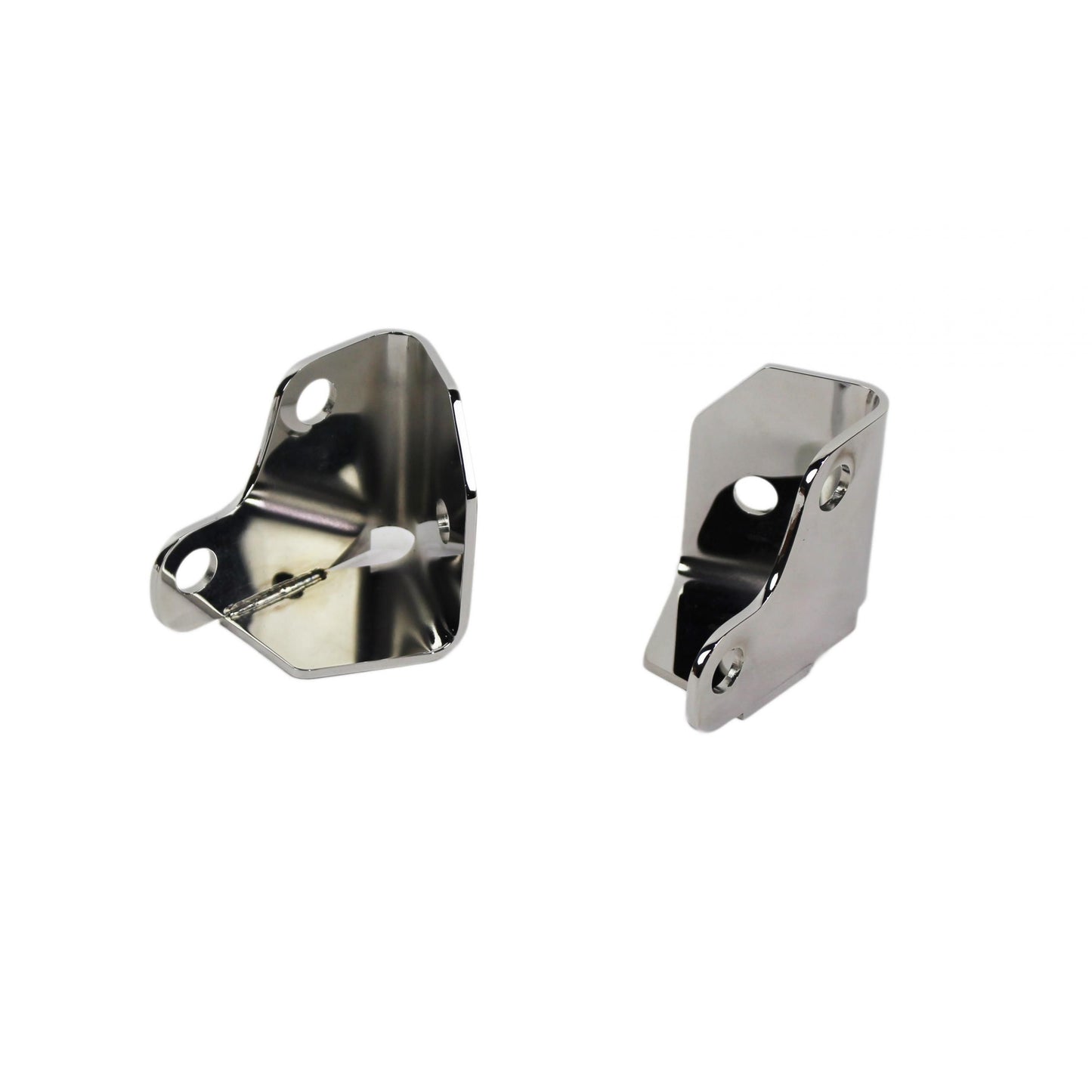 KENTROL Jeep JK Windshield Light Mount 07-18 Wrangler JK Polished Silver Kentrol  30701