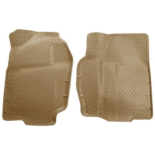 Husky Liners | Classic Style Front Floor Liners For 1994-2002 Ram 1500/2500/3500 Husky Liners | 30713 in tan color.