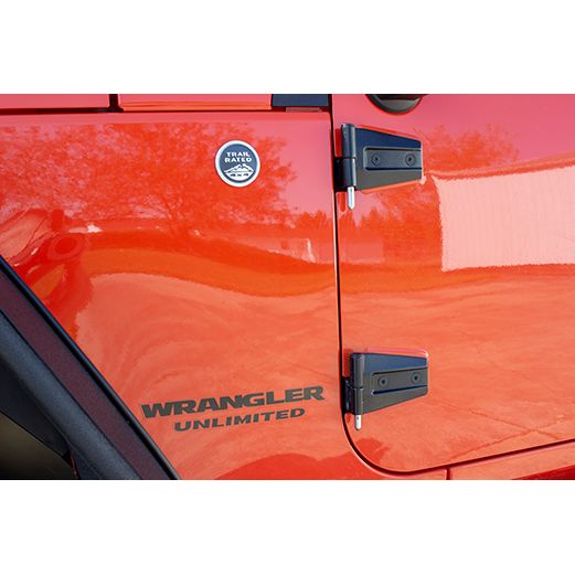 KENTROL Jeep TJ/JK Door Alignment Pins 97-18 Wrangler TJ/JK Polished Silver Kentrol  30716