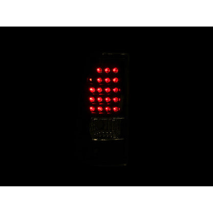 ANZO USA ZUKT_311009 Anzo ZUKT_311009 LED Tail Light Assembly LED Clear Lens Black