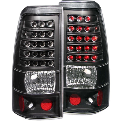 ANZO USA ZUKT_311012 Anzo ZUKT_311012 LED Tail Light Assembly LED Clear Lens Black