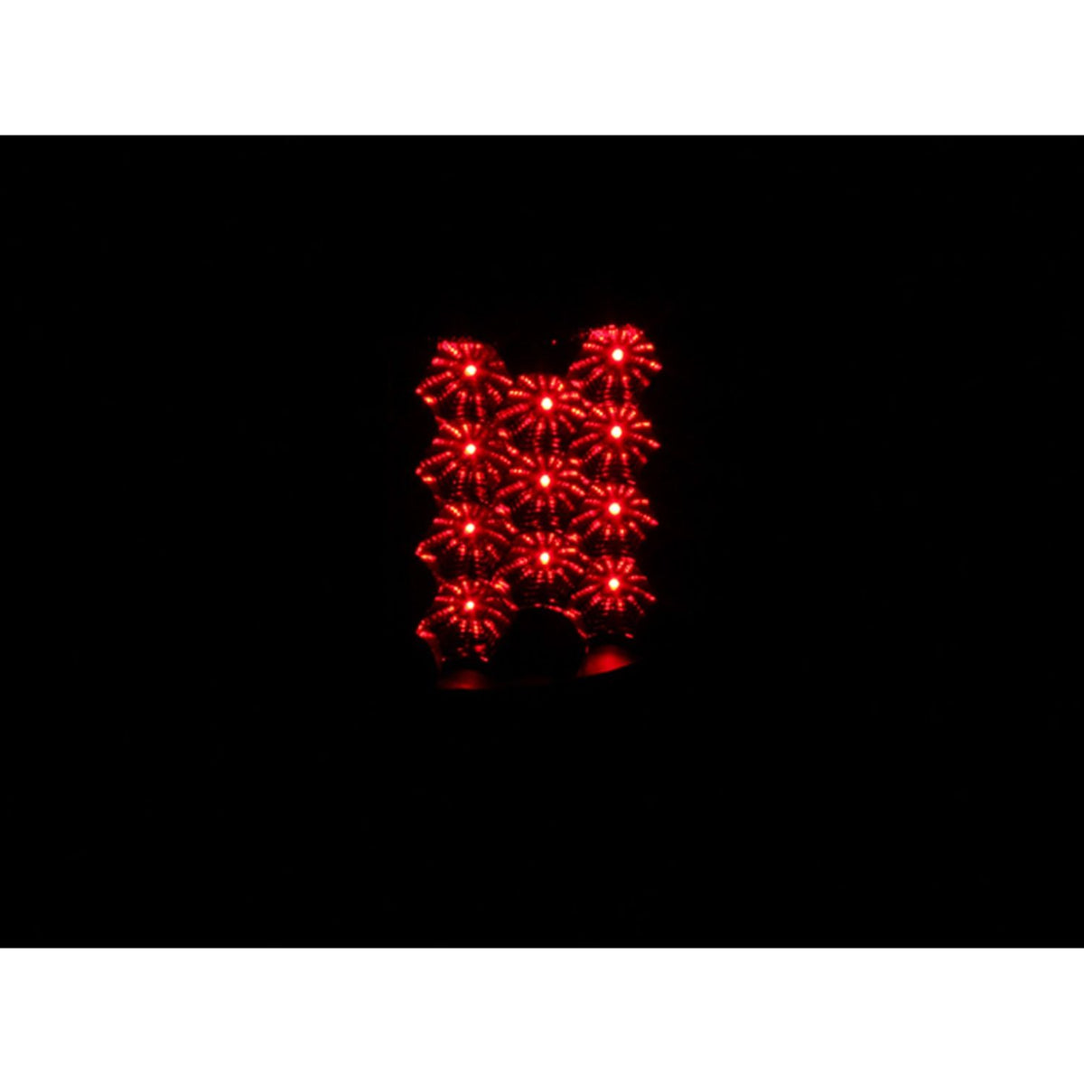 ANZO USA ZUKT_311024 Anzo ZUKT_311024 LED Tail Light Assembly LED Clear Lens Black