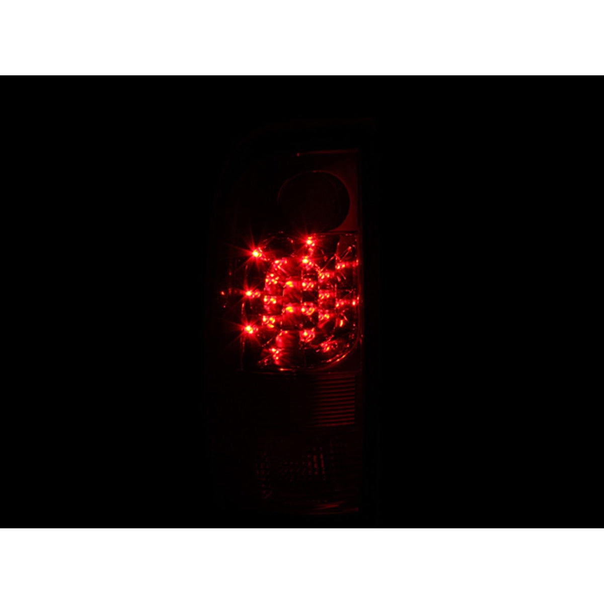 ANZO USA ZUKT_311026 Anzo ZUKT_311026 Tail Light Assembly LED Clear Lens Chrome