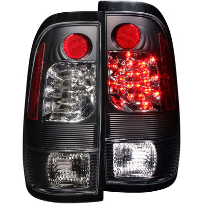 ANZO USA ZUKT_311027 Anzo ZUKT_311027 LED Tail Light Assembly LED Clear Lens Black