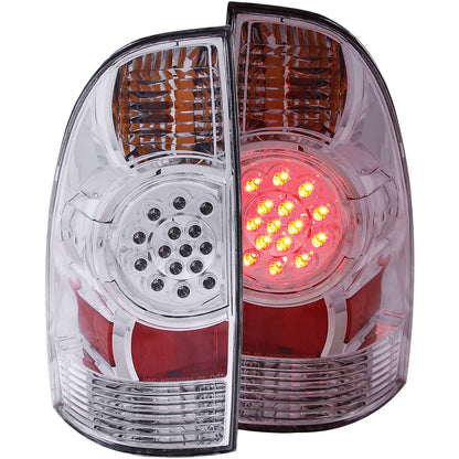 ANZO USA ZUKT_311041 Anzo ZUKT_311041 Tail Light Assembly LED Clear Lens Chrome