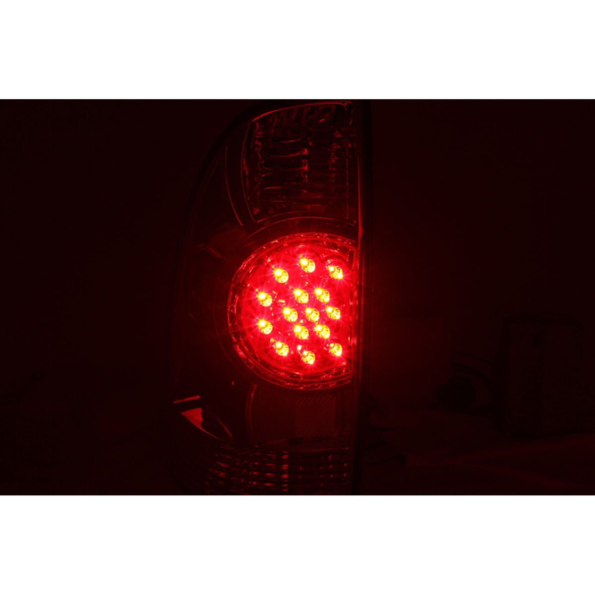 ANZO USA ZUKT_311041 Anzo ZUKT_311041 Tail Light Assembly LED Clear Lens Chrome