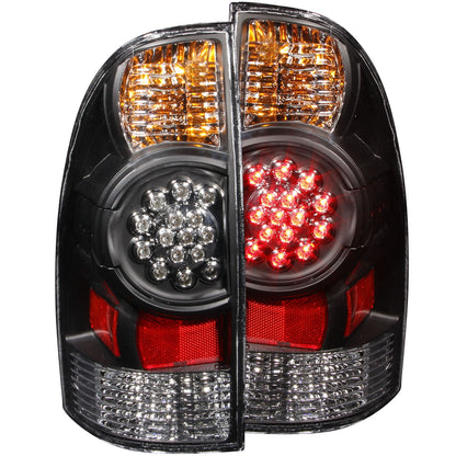 ANZO USA ZUKT_311042 Anzo ZUKT_311042 LED Tail Light Assembly LED Clear Lens Black