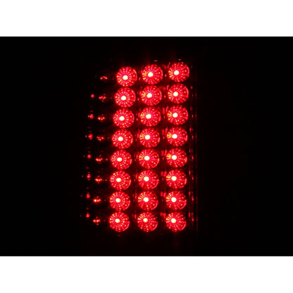 ANZO USA ZUKT_311050 Anzo ZUKT_311050 LED Tail Light Assembly LED Red/Clear Lens Pair