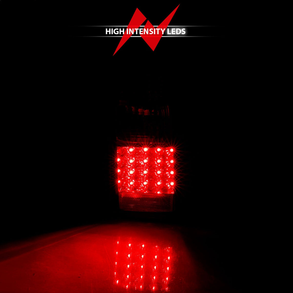 ANZO USA ZUKT_311070 Anzo ZUKT_311070 LED Tail Light Assembly LED Red/Clear Lens Pair