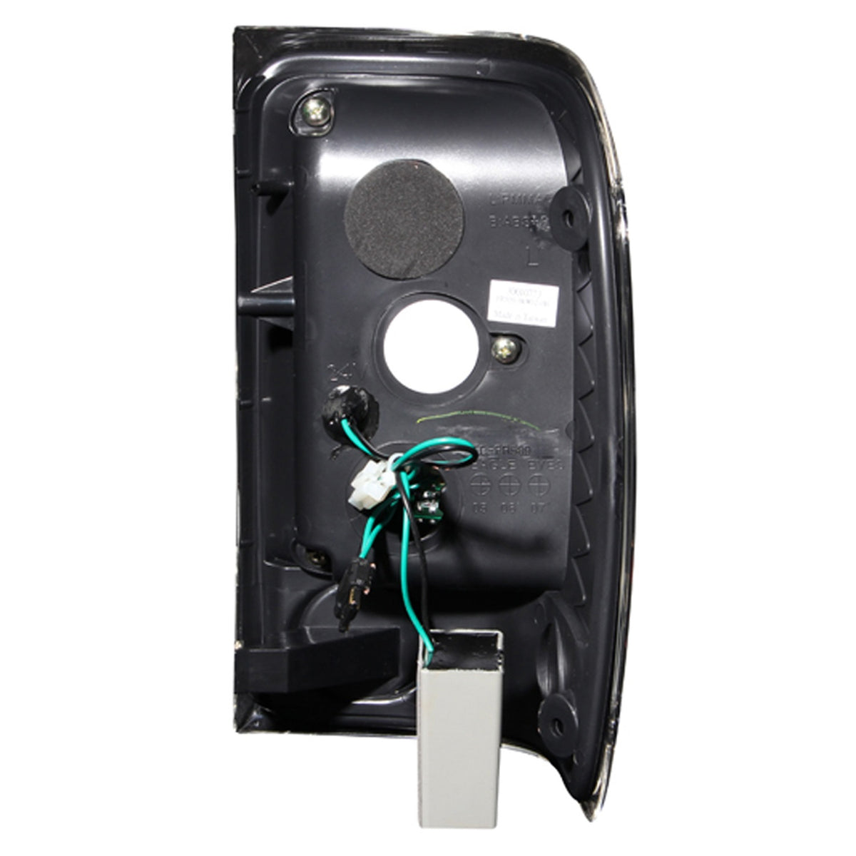 ANZO USA ZUKT_311107 Anzo ZUKT_311107 LED Tail Light Assembly LED Clear Lens Black