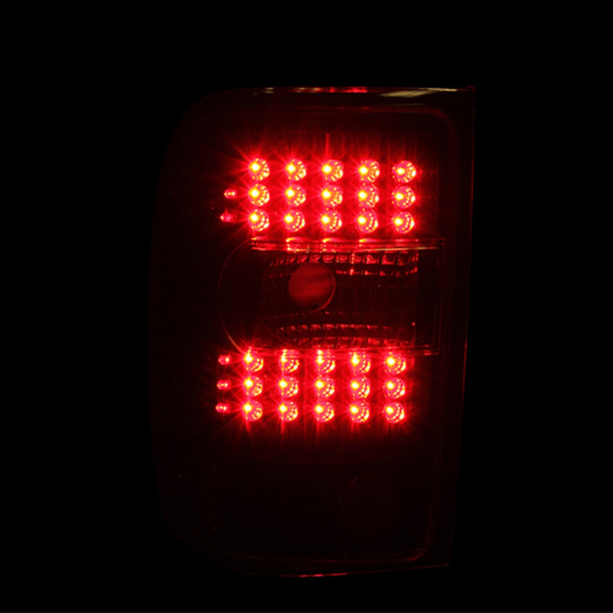 ANZO USA ZUKT_311107 Anzo ZUKT_311107 LED Tail Light Assembly LED Clear Lens Black
