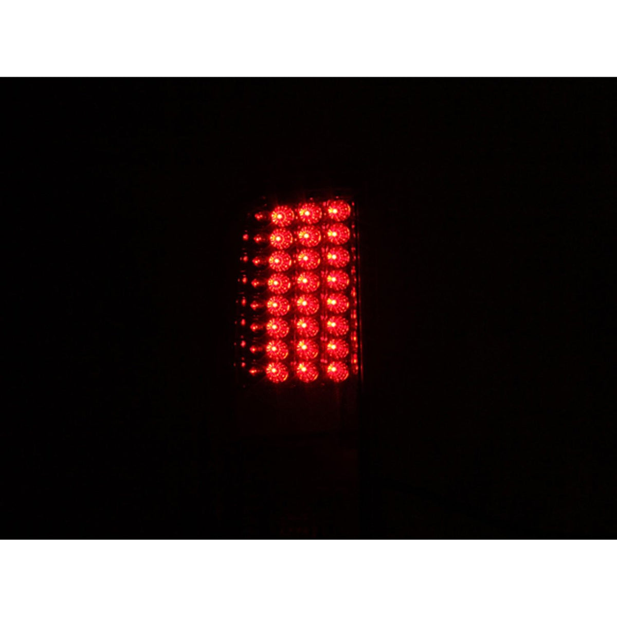 ANZO USA ZUKT_311128 Anzo ZUKT_311128 Tail Light Assembly LED Clear Lens Chrome