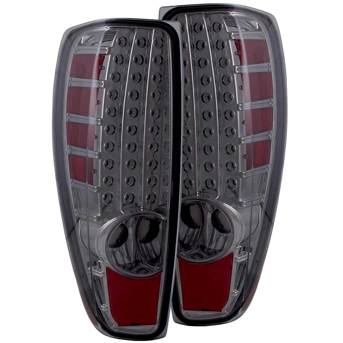 ANZO USA ZUKT_311137 Anzo ZUKT_311137 Tail Light Assembly LED Smoke Lens Pair for Fits