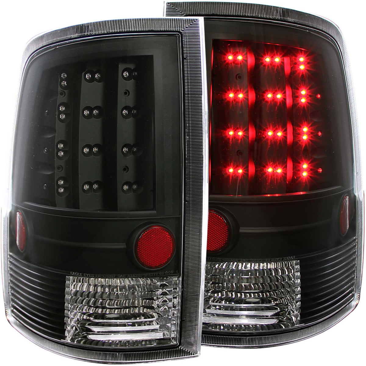 ANZO USA ZUKT_311144 Anzo ZUKT_311144 LED Tail Light Assembly LED for Ram 1500 for 311144