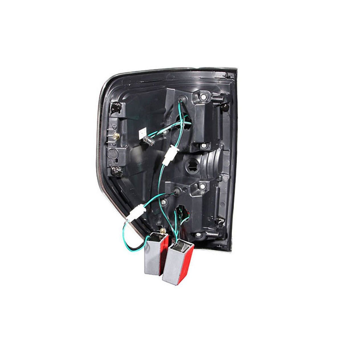 ANZO USA ZUKT_311145 Anzo ZUKT_311145 LED Tail Light Assembly LED Clear Lens Black