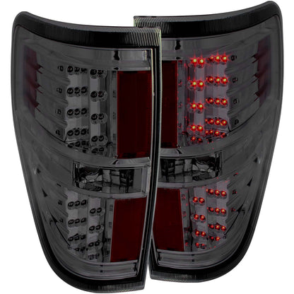 ANZO USA ZUKT_311170 Anzo ZUKT_311170 LED Tail Light Assembly LED Smoke Lens Pair