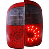 Anzo USA | LED Tail Light Assembly LED Red/Smoke Lens Red Reflector Pair | Fits Tundra | 311177