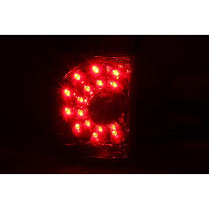 ANZO USA ZUKT_311177 Anzo ZUKT_311177 LED Tail Light Assembly LED Red/Smoke Lens Red