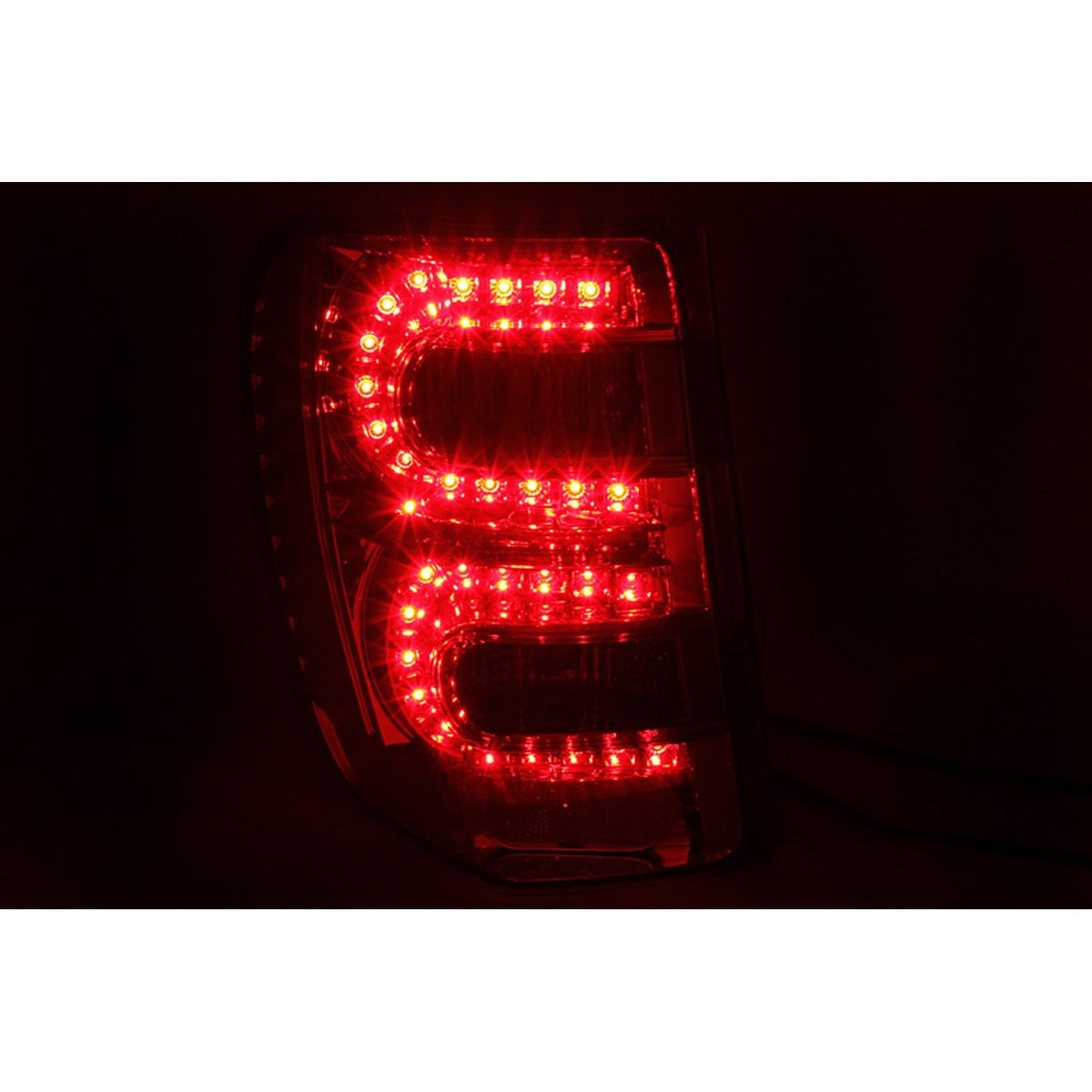 ANZO USA ZUKT_311180 Anzo ZUKT_311180 LED Tail Light Assembly LED Red/Smoke Lens Red
