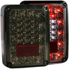 Anzo USA | LED Tail Light Assembly LED Smoke Lens Pair | Fits Wrangler | 311203