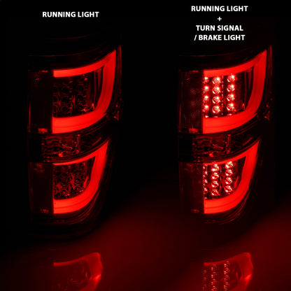 ANZO USA ZUKT_311260 Anzo ZUKT_311260 LED Tail Light Assembly LED Red/Clear Lens