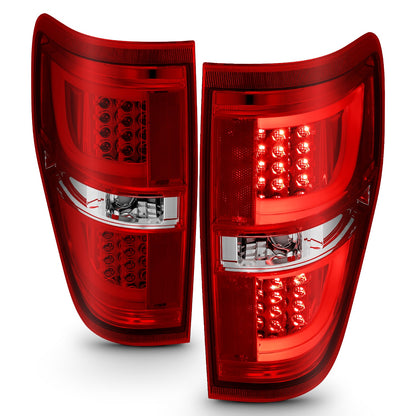 ANZO USA ZUKT_311260 Anzo ZUKT_311260 LED Tail Light Assembly LED Red/Clear Lens