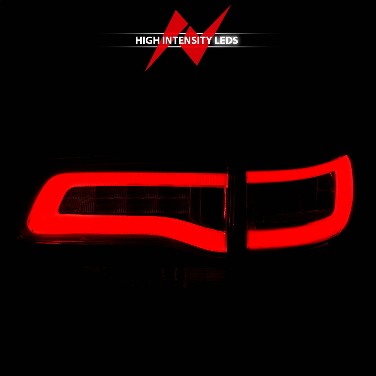 ANZO USA ZUKT_311268 Anzo ZUKT_311268 LED Tail Light Assembly LED Red/Clear Lens