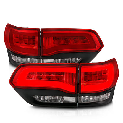 ANZO USA ZUKT_311268 Anzo ZUKT_311268 LED Tail Light Assembly LED Red/Clear Lens