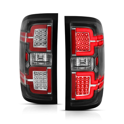 ANZO USA ZUKT_311289 Anzo ZUKT_311289 LED Tail Light Assembly LED Black Lens Pair