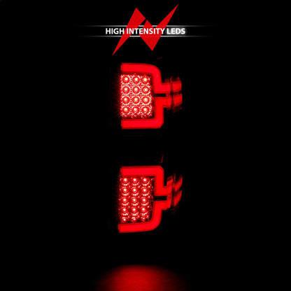 ANZO USA ZUKT_311291 Anzo ZUKT_311291 LED Tail Light Assembly LED Chrome Lens Pair
