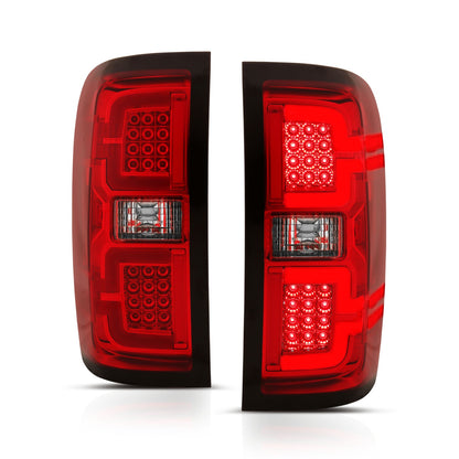 ANZO USA ZUKT_311292 Anzo ZUKT_311292 Tail Light Assembly LED Red/Clear Lens Pair