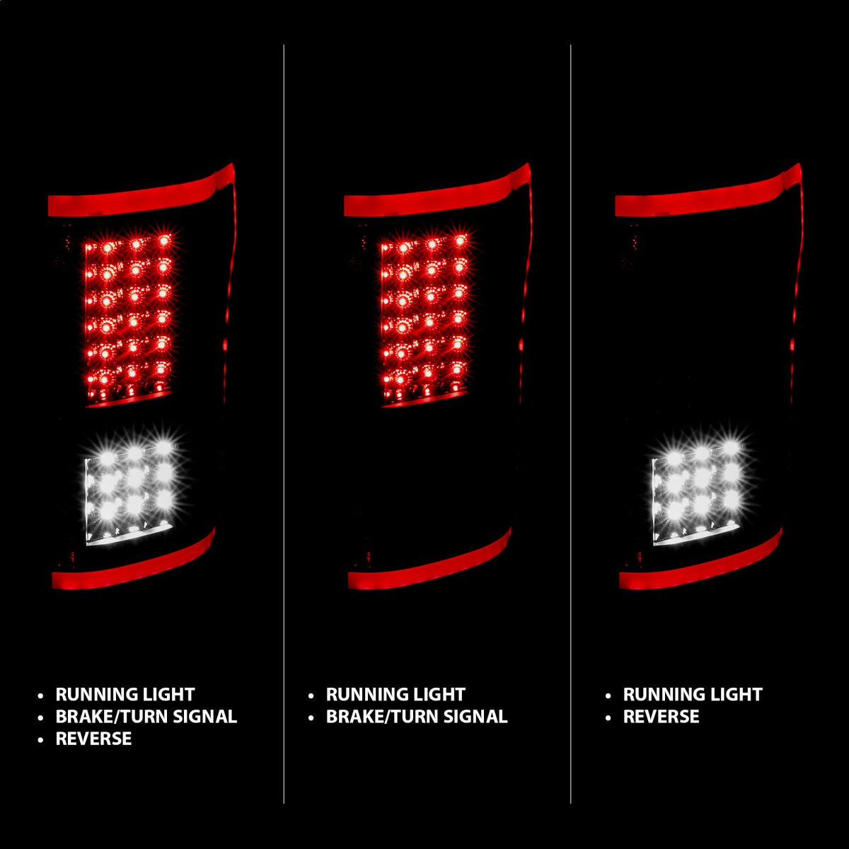 ANZO USA ZUKT_311293 Anzo ZUKT_311293 LED Tail Light Assembly LED