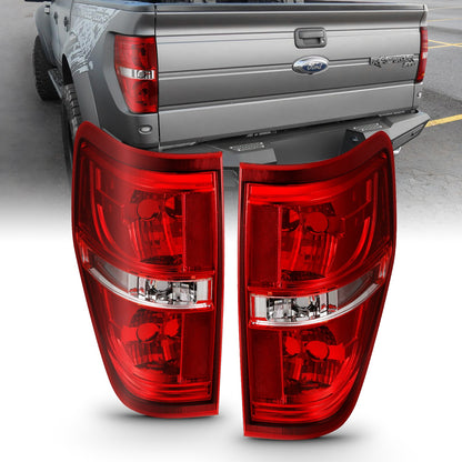 ANZO USA ZUKT_311299 Anzo ZUKT_311299 Tail Light Assembly Red/Clear Lens