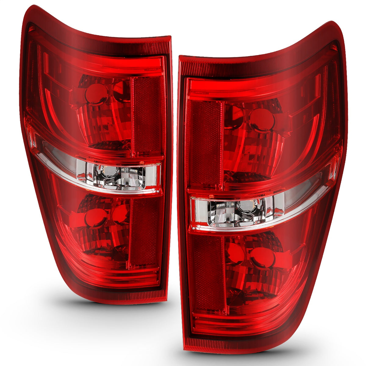 ANZO USA ZUKT_311299 Anzo ZUKT_311299 Tail Light Assembly Red/Clear Lens