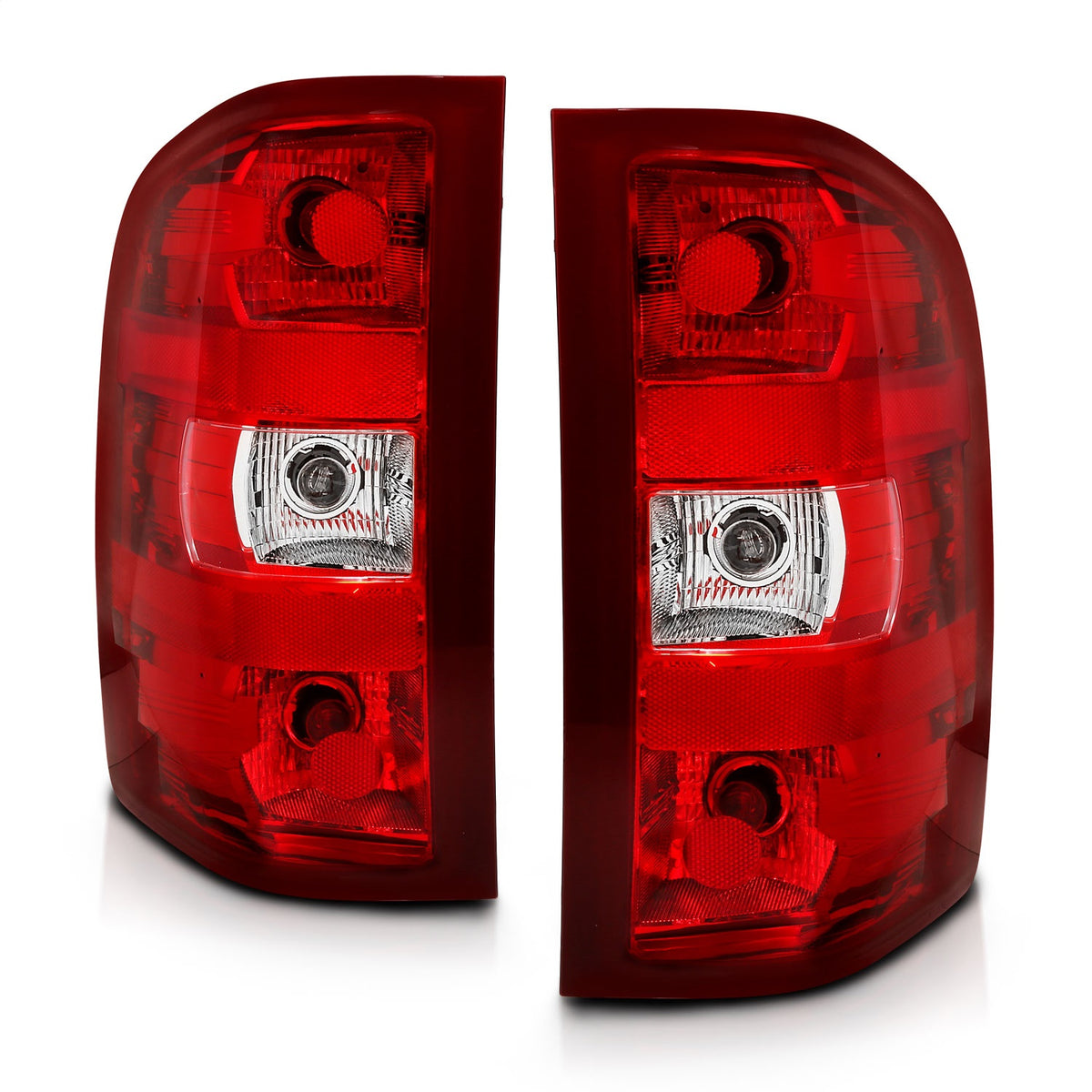 ANZO USA ZUKT_311303 Anzo ZUKT_311303 Tail Light Assembly Red/Clear Lens OE