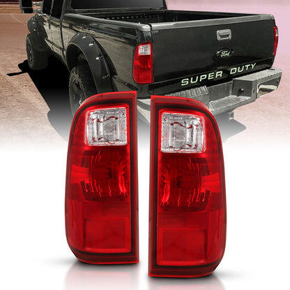 ANZO USA ZUKT_311305 Anzo ZUKT_311305 Tail Light Assembly Red/Clear Lens OE
