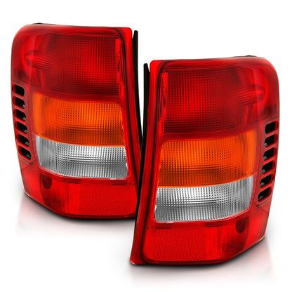 ANZO USA ZUKT_311308 Anzo ZUKT_311308 Tail Light Assembly Red/Clear Lens OE