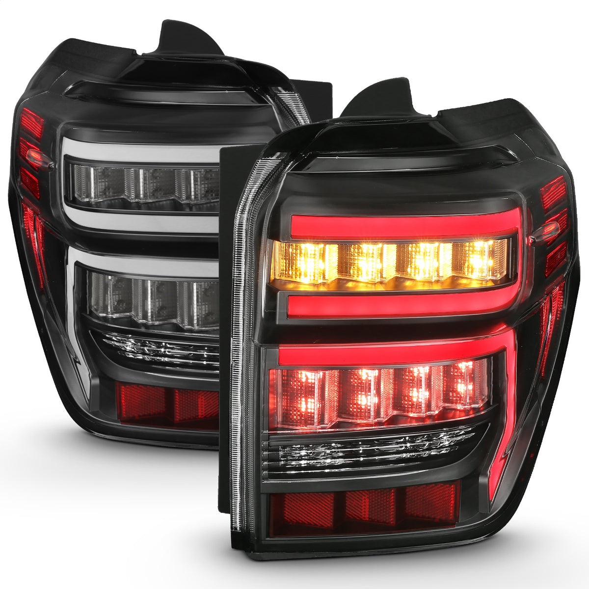 ANZO USA ZUKT_311311 Anzo ZUKT_311311 Lens Black Housing Red Light Bar