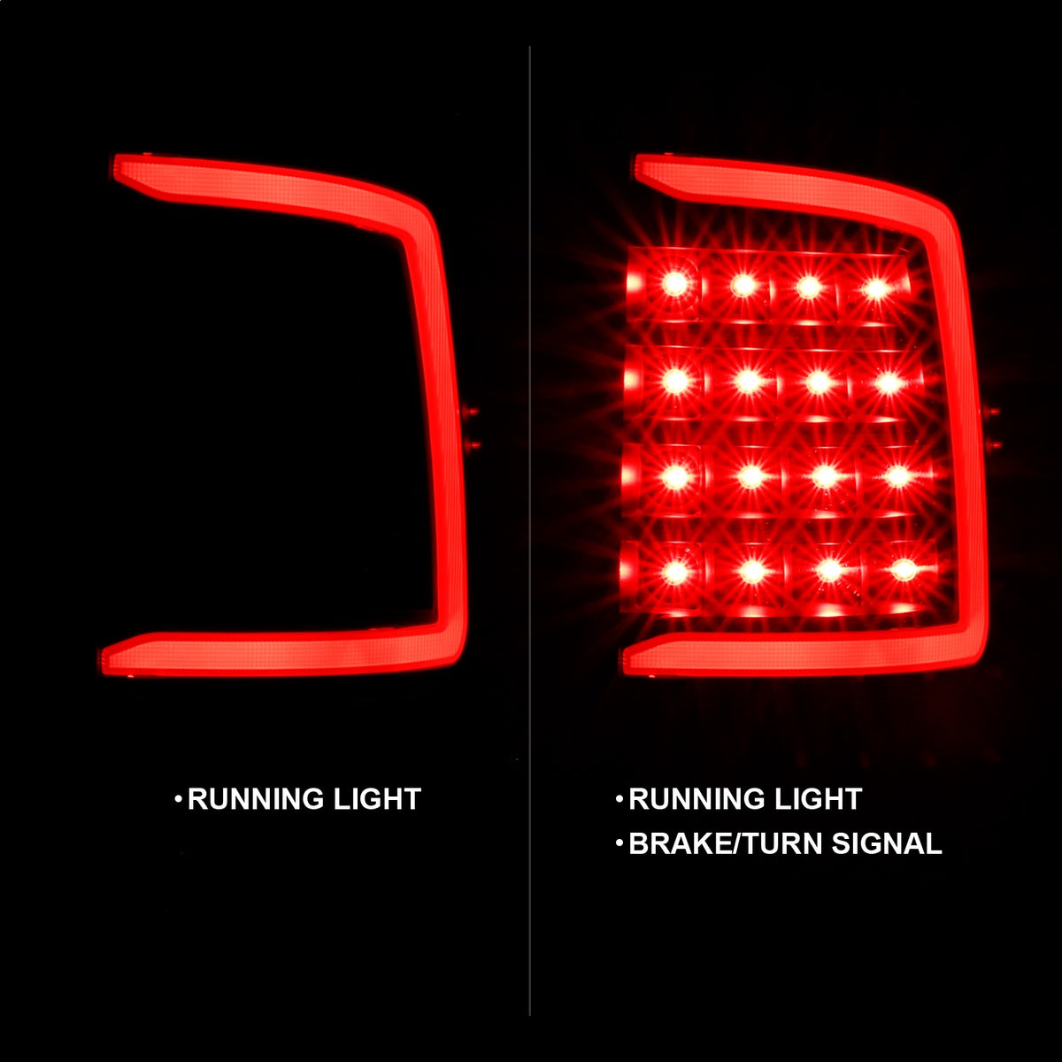 ANZO USA ZUKT_311318 Anzo ZUKT_311318 LED Tail Light Assembly LED for Ram 1500 for 311318