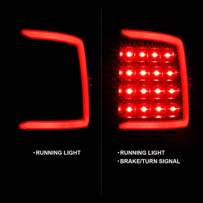 ANZO USA ZUKT_311318 Anzo ZUKT_311318 LED Tail Light Assembly LED for Ram 1500 for 311318