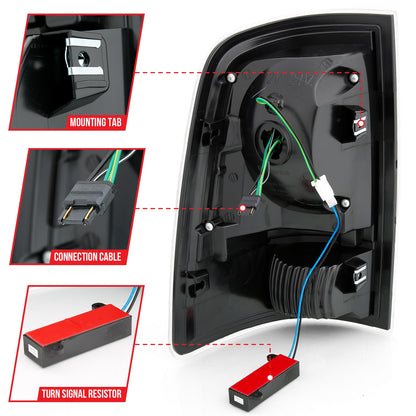 ANZO USA ZUKT_311319 Anzo ZUKT_311319 LED Tail Light Assembly LED for Ram 1500 for 311319