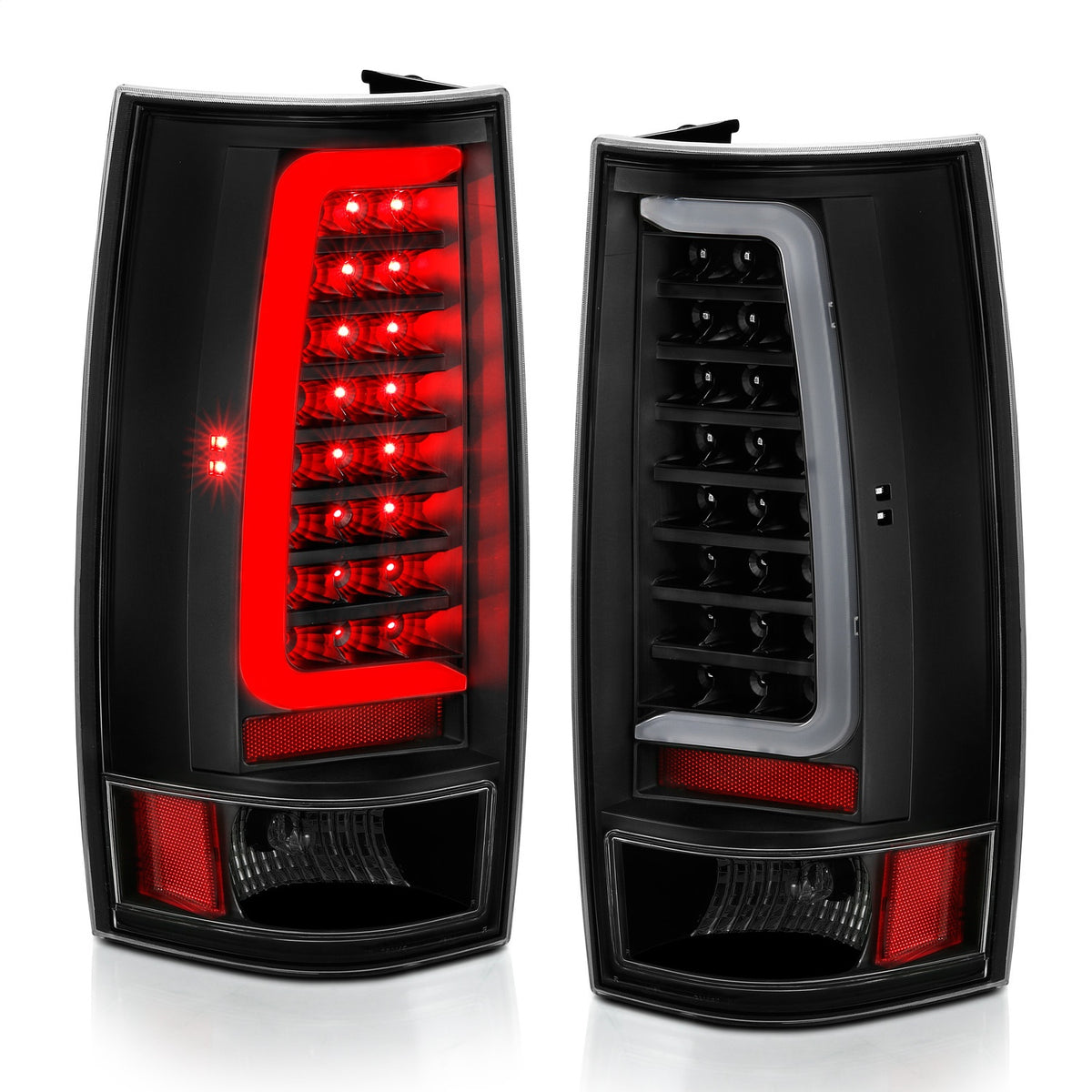 ANZO USA ZUKT_311321 Anzo ZUKT_311321 LED Tail Light Assembly LED Clear Lens Black
