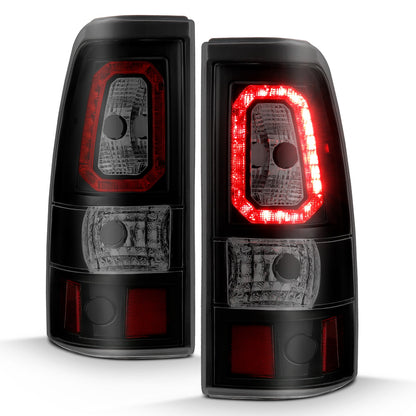 ANZO USA ZUKT_311325 Anzo ZUKT_311325 LED Tail Light Assembly LED Smoke Lens Black