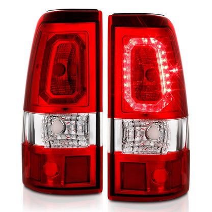 ANZO USA ZUKT_311326 Anzo ZUKT_311326 LED Tail Light Assembly LED Red/Clear Lens