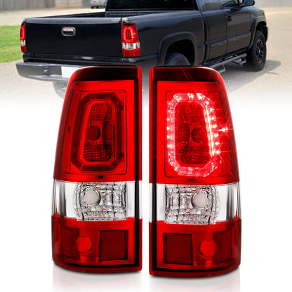 ANZO USA ZUKT_311329 Anzo ZUKT_311329 LED Tail Light Assembly LED Red/Clear Lens