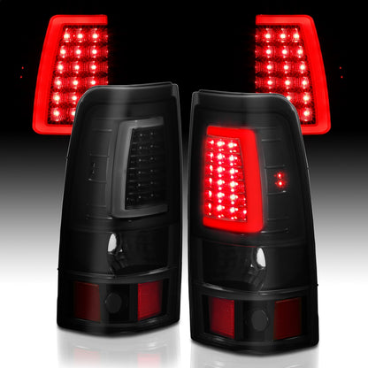 ANZO USA ZUKT_311331 Anzo ZUKT_311331 LED Tail Light Assembly LED Smoke Lens Black