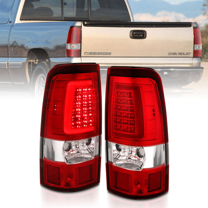 ANZO USA ZUKT_311332 Anzo ZUKT_311332 LED Tail Light Assembly LED Red/Clear Lens