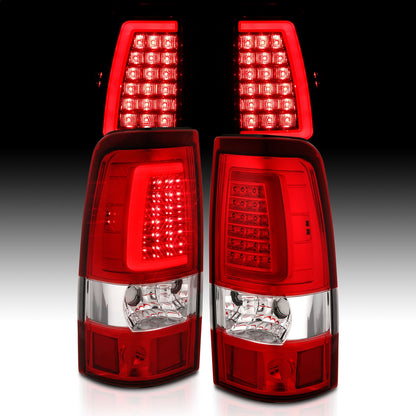 ANZO USA ZUKT_311332 Anzo ZUKT_311332 LED Tail Light Assembly LED Red/Clear Lens